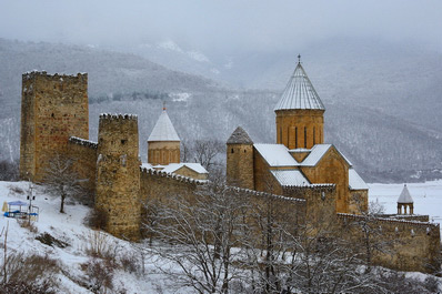 Fortaleza de Ananuri, Georgia