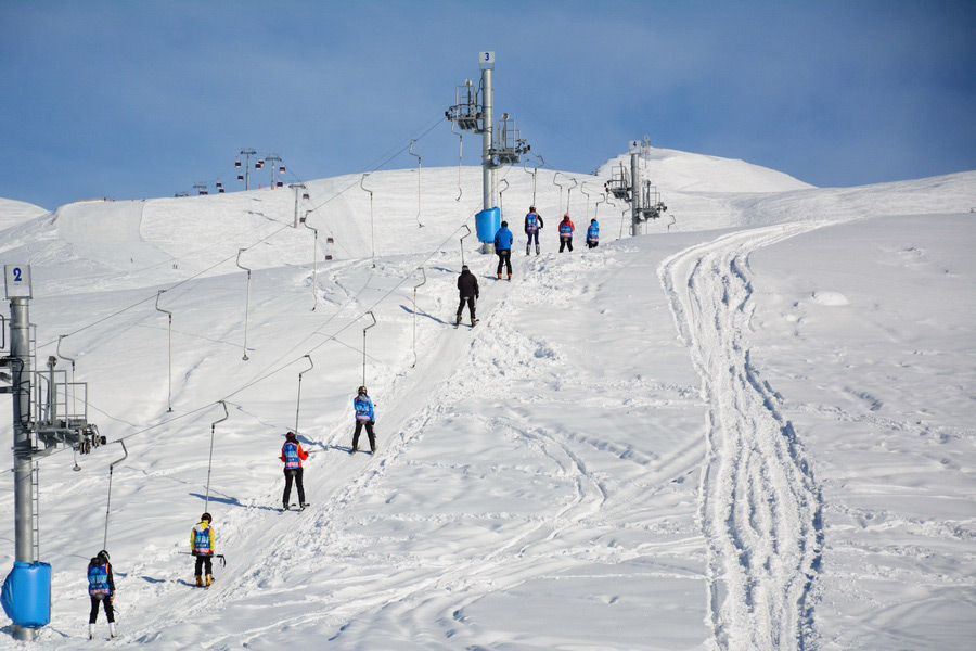 Estación de esquí de montaña Gudauri, Georgia