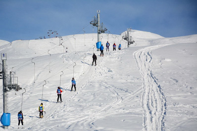 Estación de esquí de montaña Gudauri, Georgia