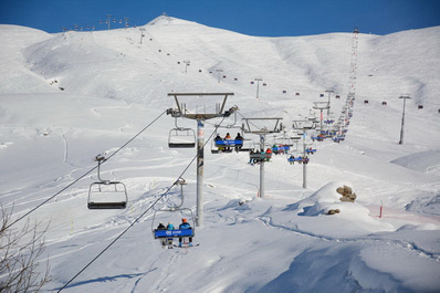 Estación de esquí de montaña Gudauri, Georgia