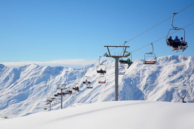 Estación de esquí de montaña Tsakhadzor, Armenia