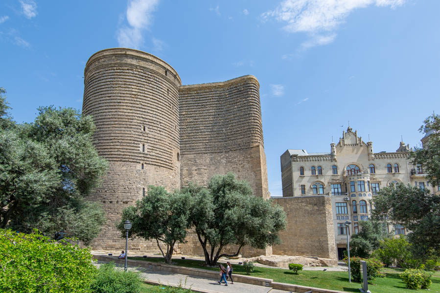 Torre de la Doncella, Bakú, Azerbaiyán