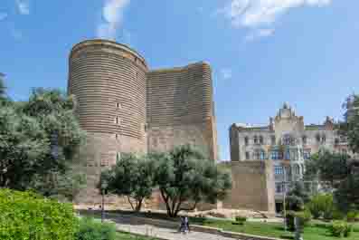 Torre de la Doncella, Bakú, Azerbaiyán