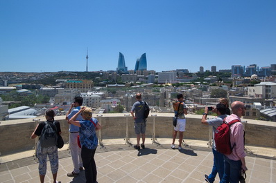 Vista di Baku, Azerbaigian