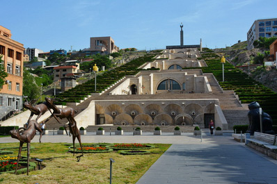 Monumento Cascada, Ereván, Armenia