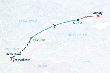 Zentralasien Express-Tour