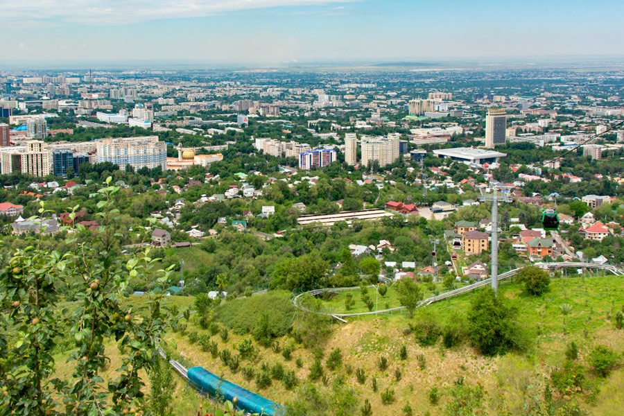 Kok-Tobe Hill, Almaty, Kazakhstan