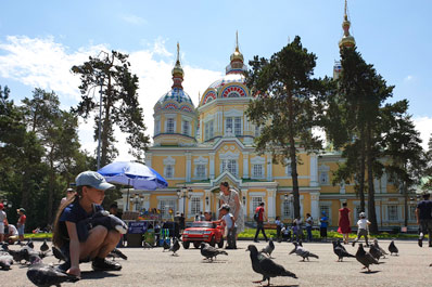 Zenkov Cathedral, Almaty, Kazakhstan