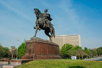 Plaza Amir Timur, Tashkent, Uzbekistán
