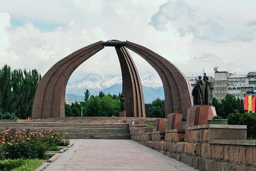 Plaza de la Victoria, Bishkek, Kirguistán