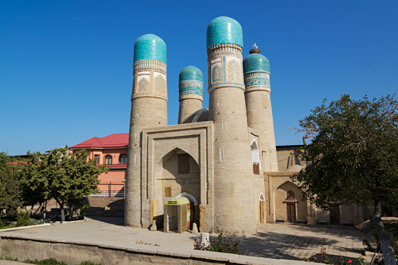 Madraza Chor-Minor, Bujara, Uzbekistán
