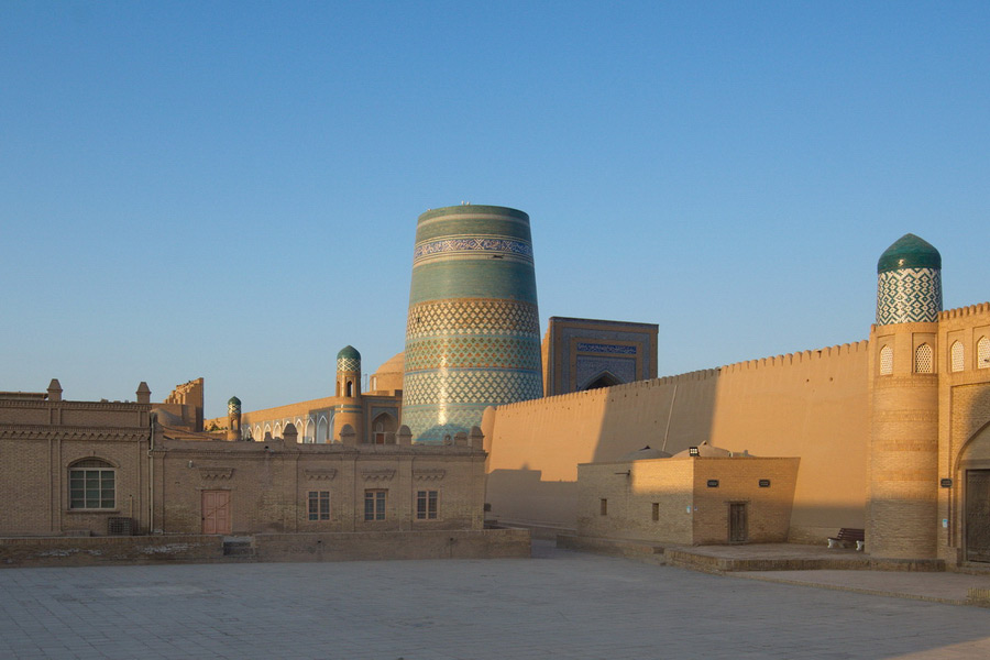 Minarete Kalta-Minor, Jiva, Uzbekistán