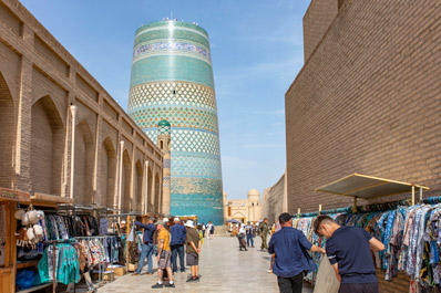Minarete Kalta-Minor, Khiva (Jiva), Uzbekistán