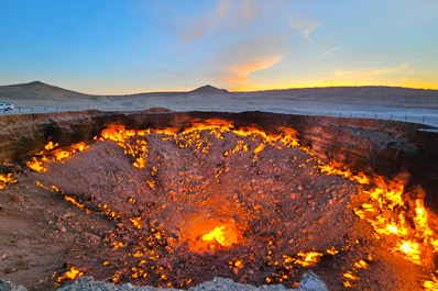 Darvaza Gas Crater, Turkmenistan