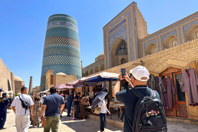 Muhammad Amin-khan Madrasah, Khiva, Uzbekistan