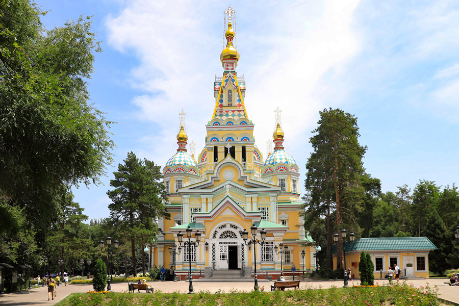 Zenkov Cathedral, Almaty, Kazakhstan