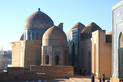 Shakhi-Zinda Necropolis, Samarkand, Uzbekistan