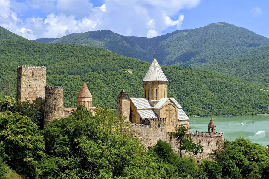 Ananuri Fortress, near Tbilisi, Georgia