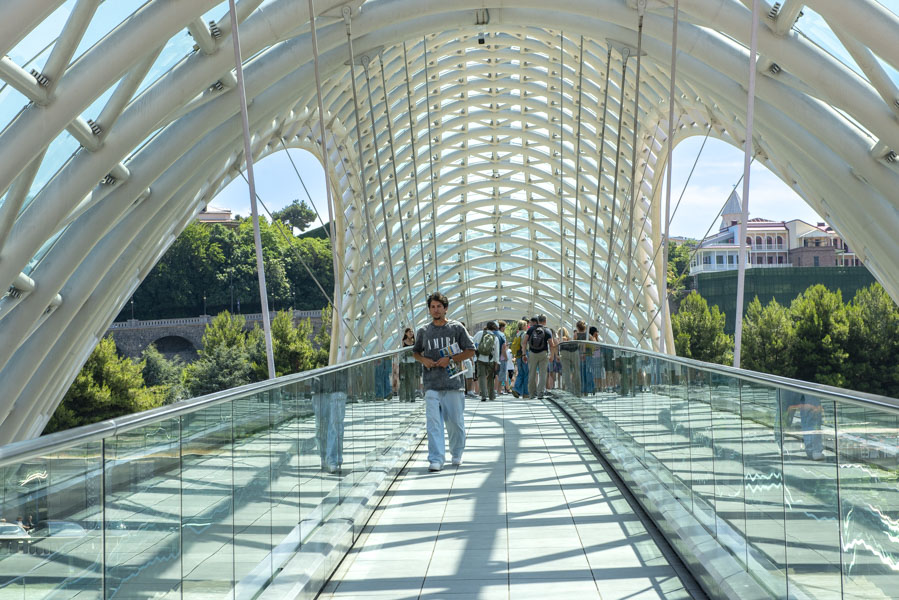 Bridge of Peace, Tbilisi, Georgia