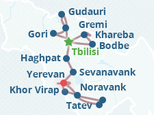 Tour map