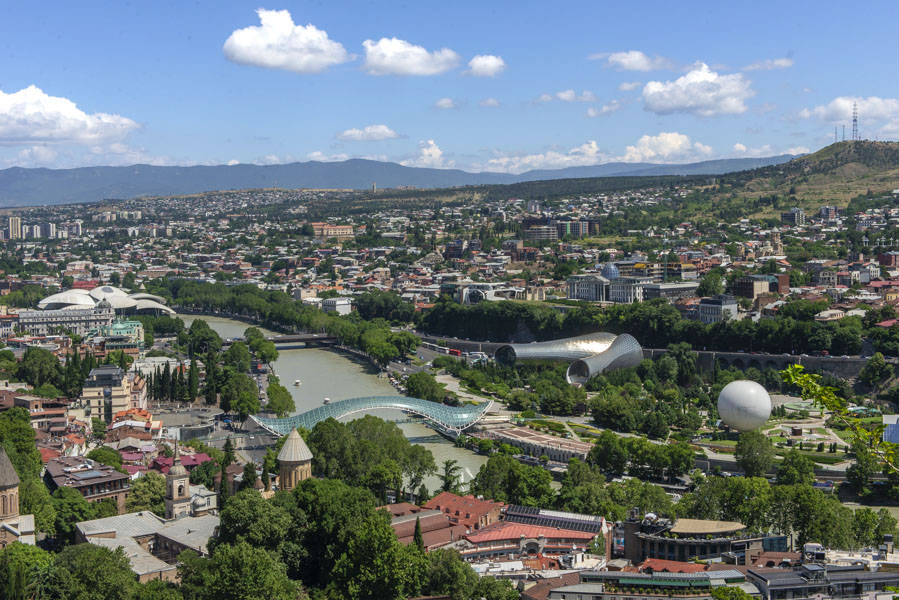 View of Tbilisi, Georgia