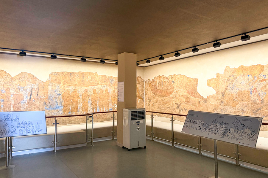 Afrasiab Museum, Samarkand, Uzbekistan