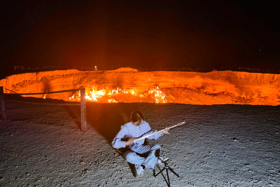 Darvaza Gas Crater, Turkmenistan