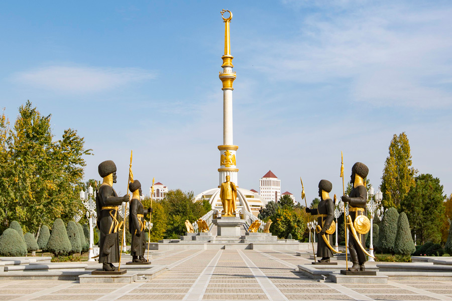 Independence Park, Ashgabat, Turkmenistan