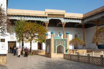 Mausoleum of Bakhouddin Naqshbandi near Bukhara, Uzbekistan