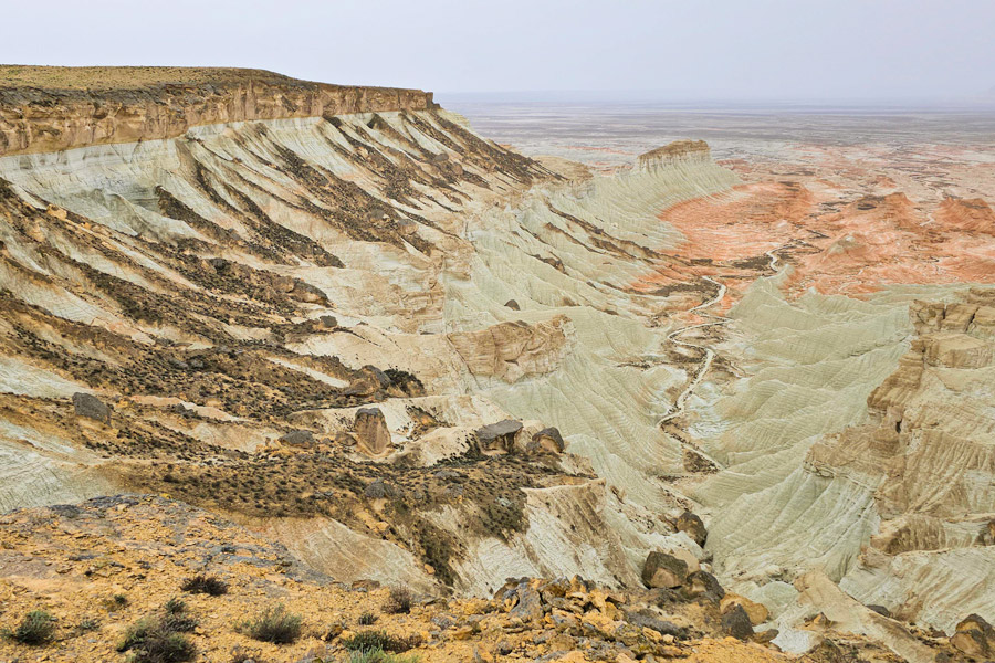 Yangikala Canyon, Turkmenistan