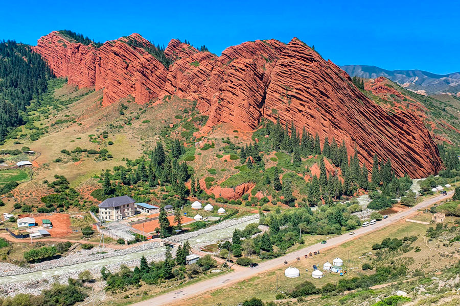 Jety Oguz, Kyrgyzstan