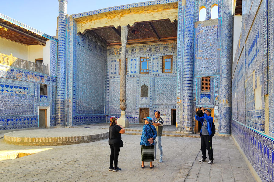 Tash-Khovli Palace, Khiva, Uzbekistan