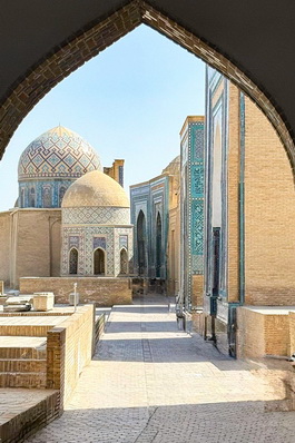 Shakhi-Zinda Necropolis, Samarkand
