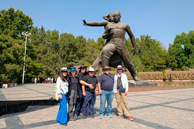 Courage Monument, Tashkent, Uzbekistan