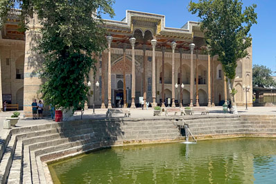 Bolo-Khauz Complex, Bukhara, Uzbekistan