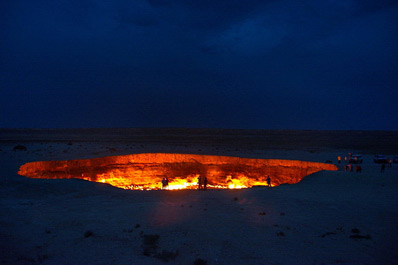 Darvaza Gas Crater