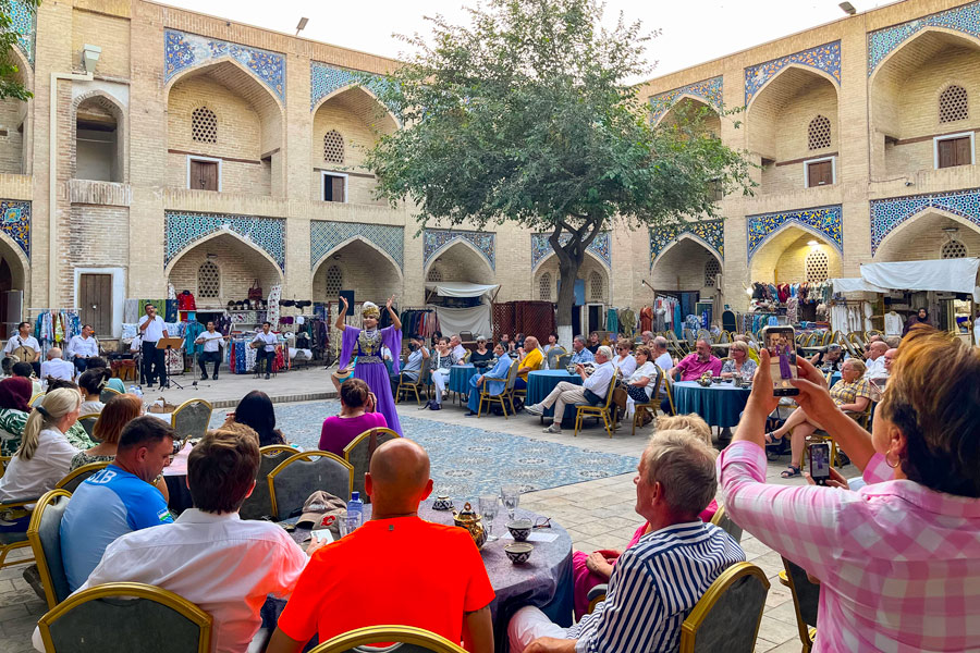 Nadir Divan-Begi Madrasah, Bukhara, Uzbekistan