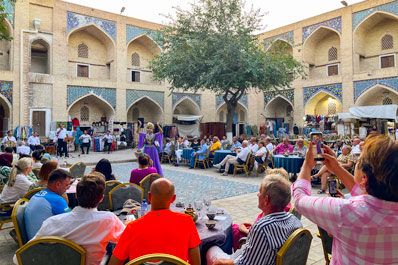 Nadir Divan-Begi Madrasah, Bukhara, Uzbekistan