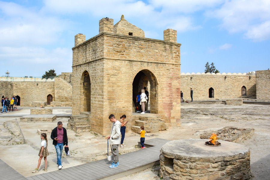 Ateshgah Temple, Baku, Azerbaijan