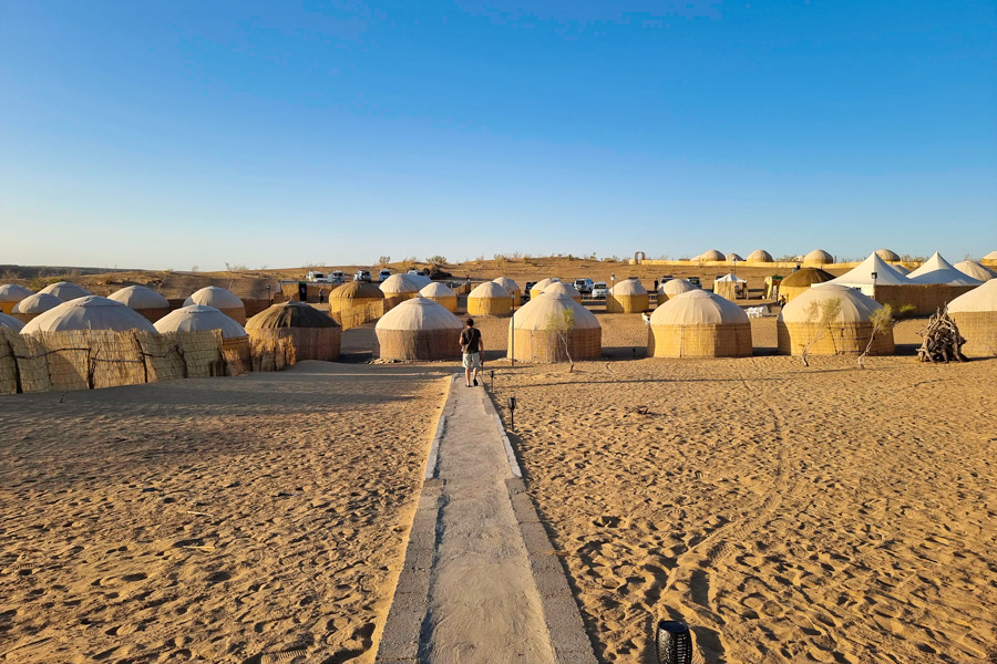 Darvaza Yurt Camp, Turkmenistan