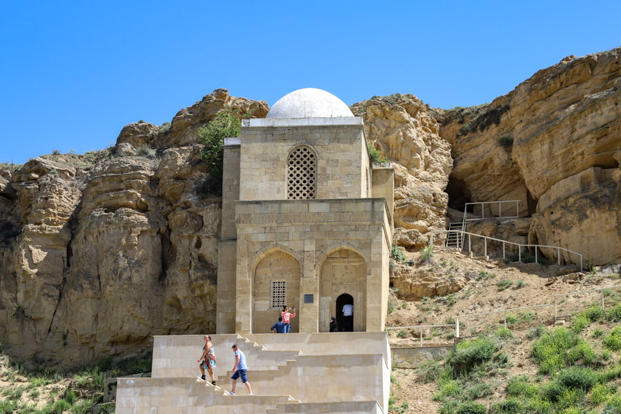 Diri-Baba Mausoleum-Mosque near Shamakhi, Azerbaijan