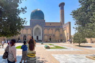 Gur Emir Mausoleum, Samarkand, Uzbekistan