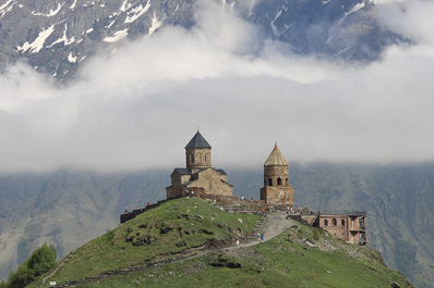 Gergeti Trinity Church, Kazbegi, Georgia