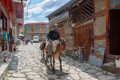 Lagich Village near Shamakhi, Azerbaijan