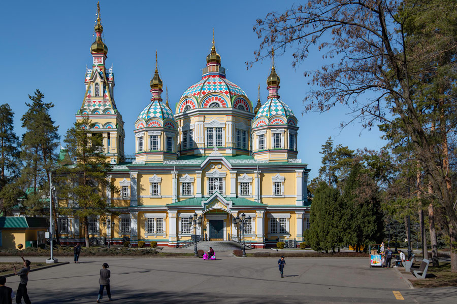 Zenkov Cathedral, Almaty, Kazakhstan