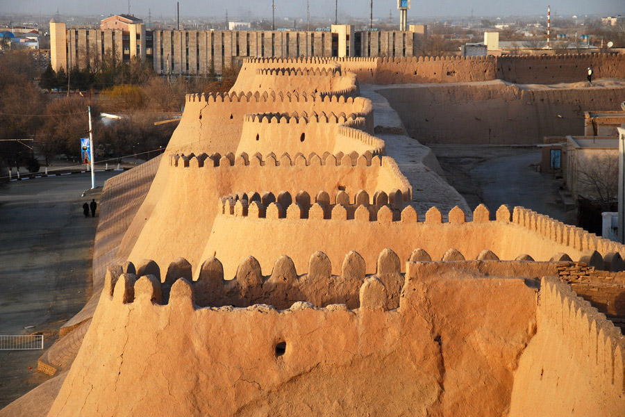 Murallas de Itchan-Kala, Khiva (Jiva), Uzbekistán