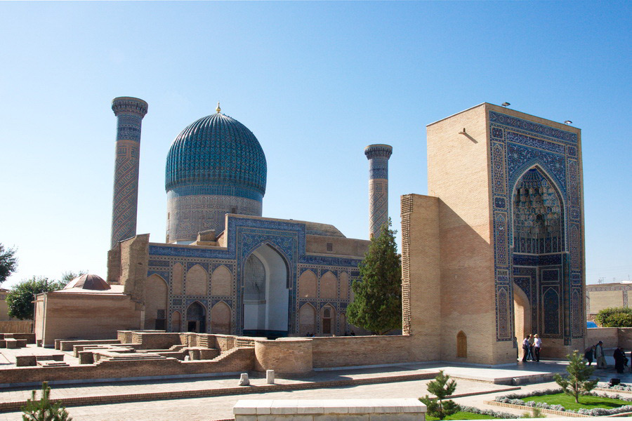 Mausoleo Gur-Emir, Samarcanda, Uzbekistán