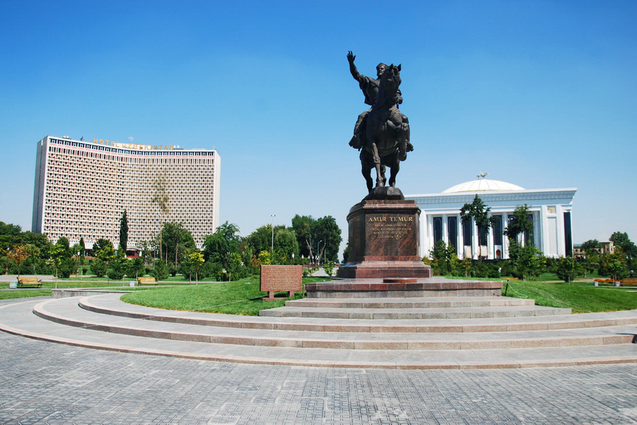 Plaza Amir Timur, Tashkent, Uzbekistán