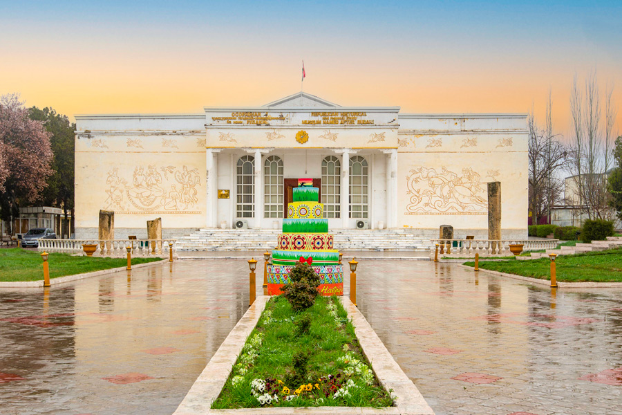 Museo Rudaki, Panjakent, Tayikistán