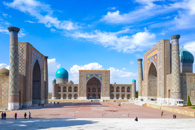 Plaza Registan, Samarcanda, Uzbekistán